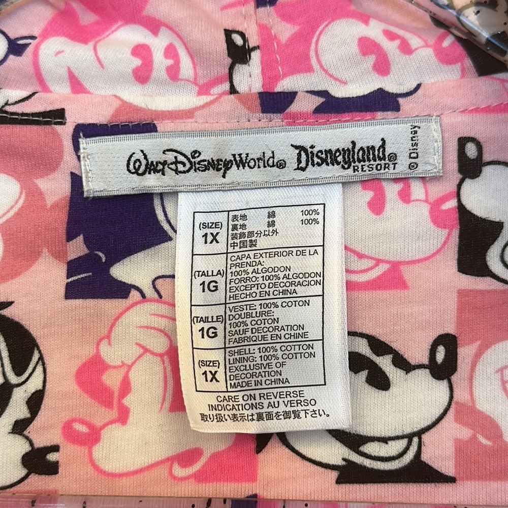Walt Disney World Disneyland • 2 Piece Hoodie Set • Sz L Pants Sz 1X Hoodie NEW! - Picture 4 of 16
